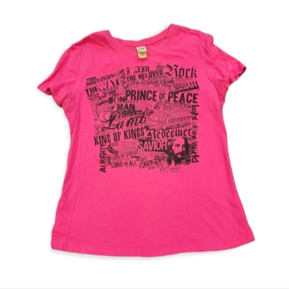 Kavio Names of Jesus Christ Graphic T-Shirt Size Youth Small